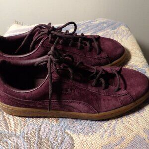 Puma Purple Suede Sneakers Sz 7C